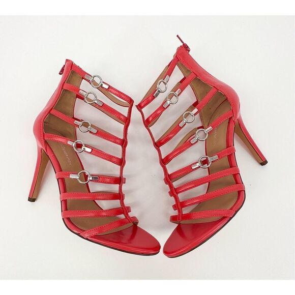 BCBGeneration Tangerine Gladiator Style Pumps Sandals Heels Size 9 Brand New!! - Picture 3 of 9